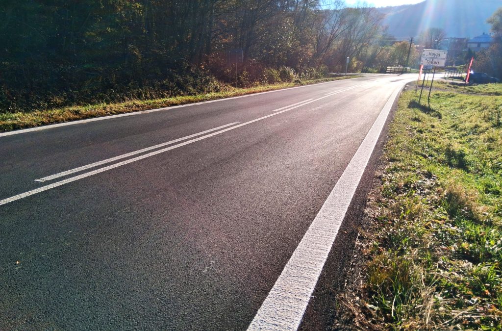 vynovená cesta v Havaji