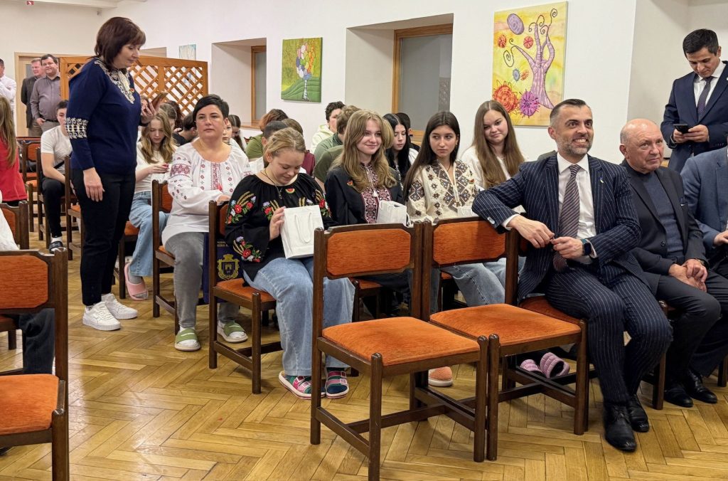 ukrajinské deti v škole v prírode