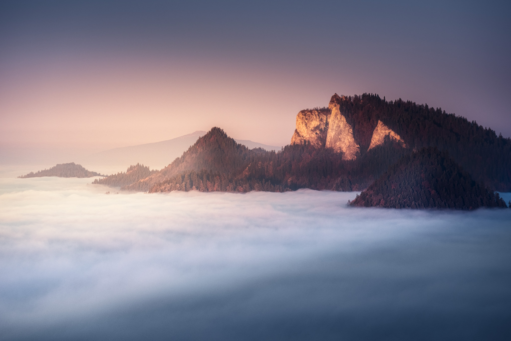 fotografia Tri koruny v Pieninách