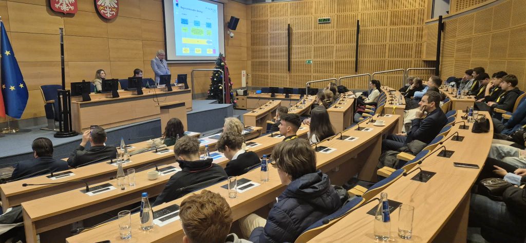 Delegácia PSK na prezentácii udržateľnej infraštruktúry inovačných klastrov 22. januára 2026 v Krakove.