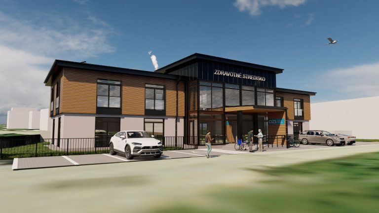 vizualizácia zdravotné stredisko V. Lomnica