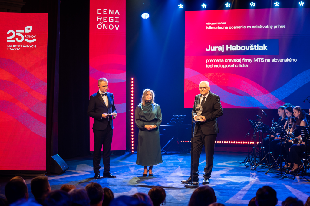 Juraj Habovštiak si prevzal cenu