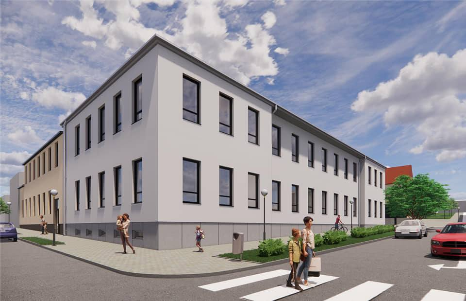 projekt rozšírenia miestnej ZŠ M. R. Štefánika v Spišskej Belej