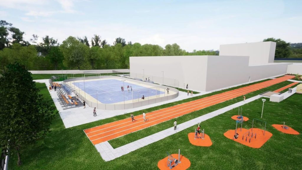 vizualizácia športoviska