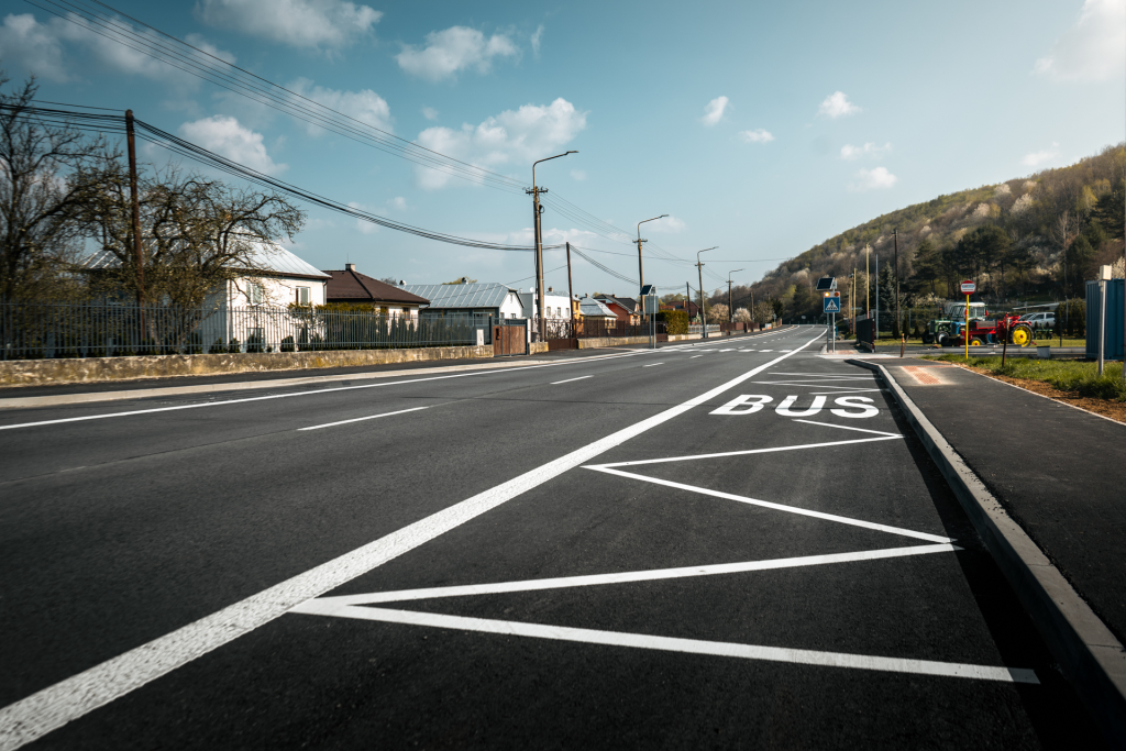 zrekonštruovaná cesta