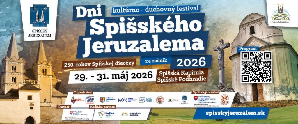 Dni Spišského Jeruzalema 29.-31.5.2026 
