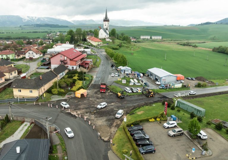 križovatka v Spišskom Štvrtku
