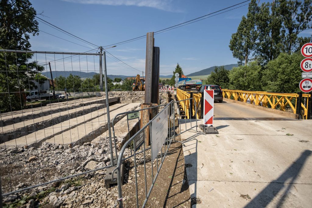 Náhradný vojenský most typu Bailey Bridge