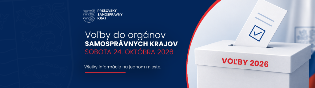Voľby do samosprávnych krajov 2026 klikni pre viac informácií