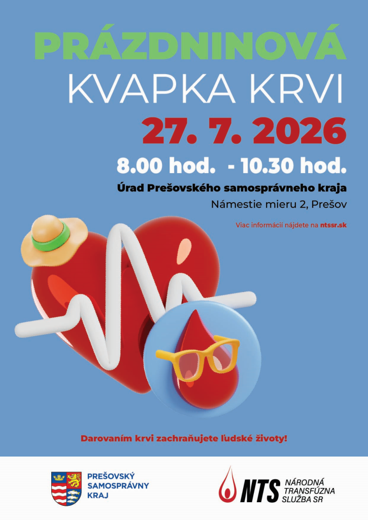 plagát darovanie krvi