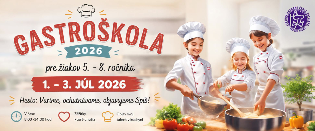 plagát gastroškola