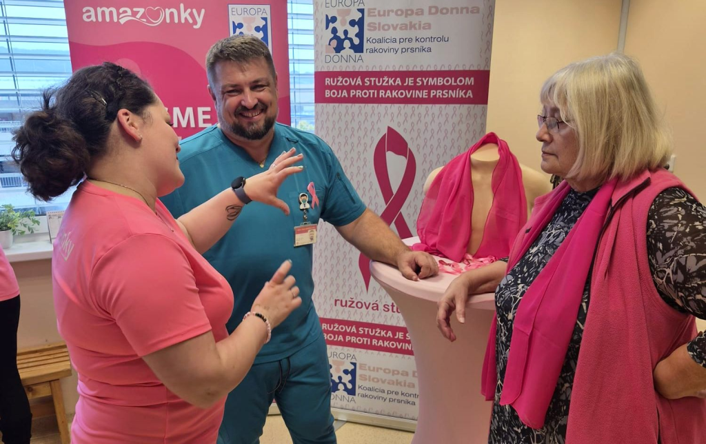 Š. Harčarufka v diskusii s Amazonkami