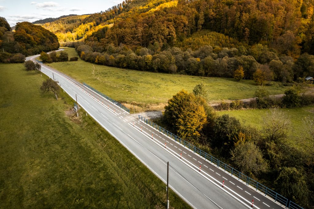 cyklotrasa v Poloninách Stakčín